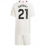 Günstige Fußballtrikots Manchester United Antony 21 Kinder 3rd trikot 2023-24 Kurzarm